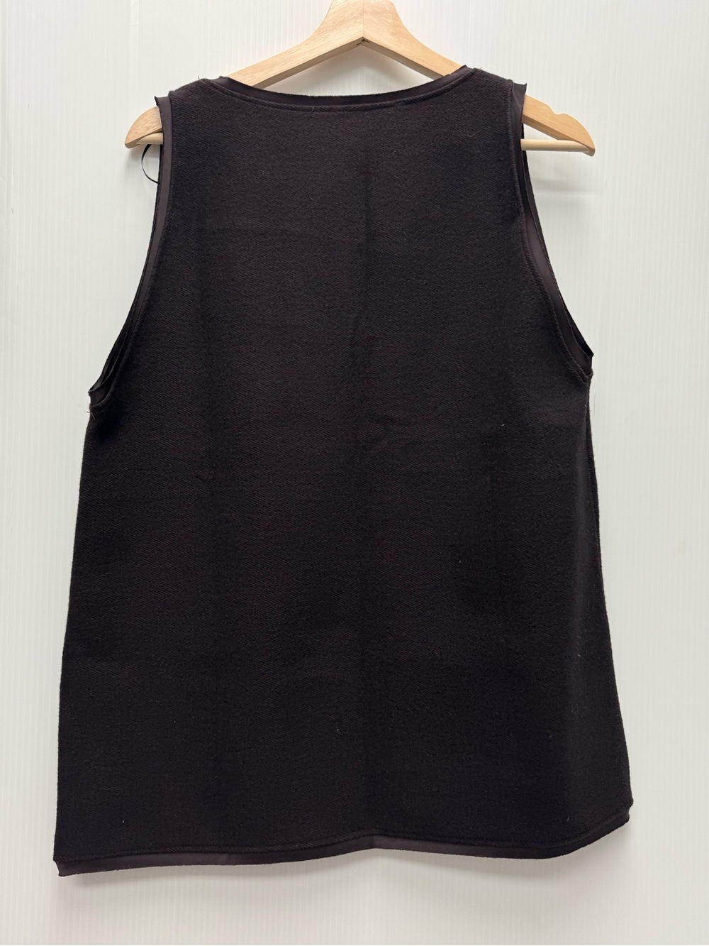 Zara dark mahogany color Scoop Neck Tank heavy material - Picture 2 of 4